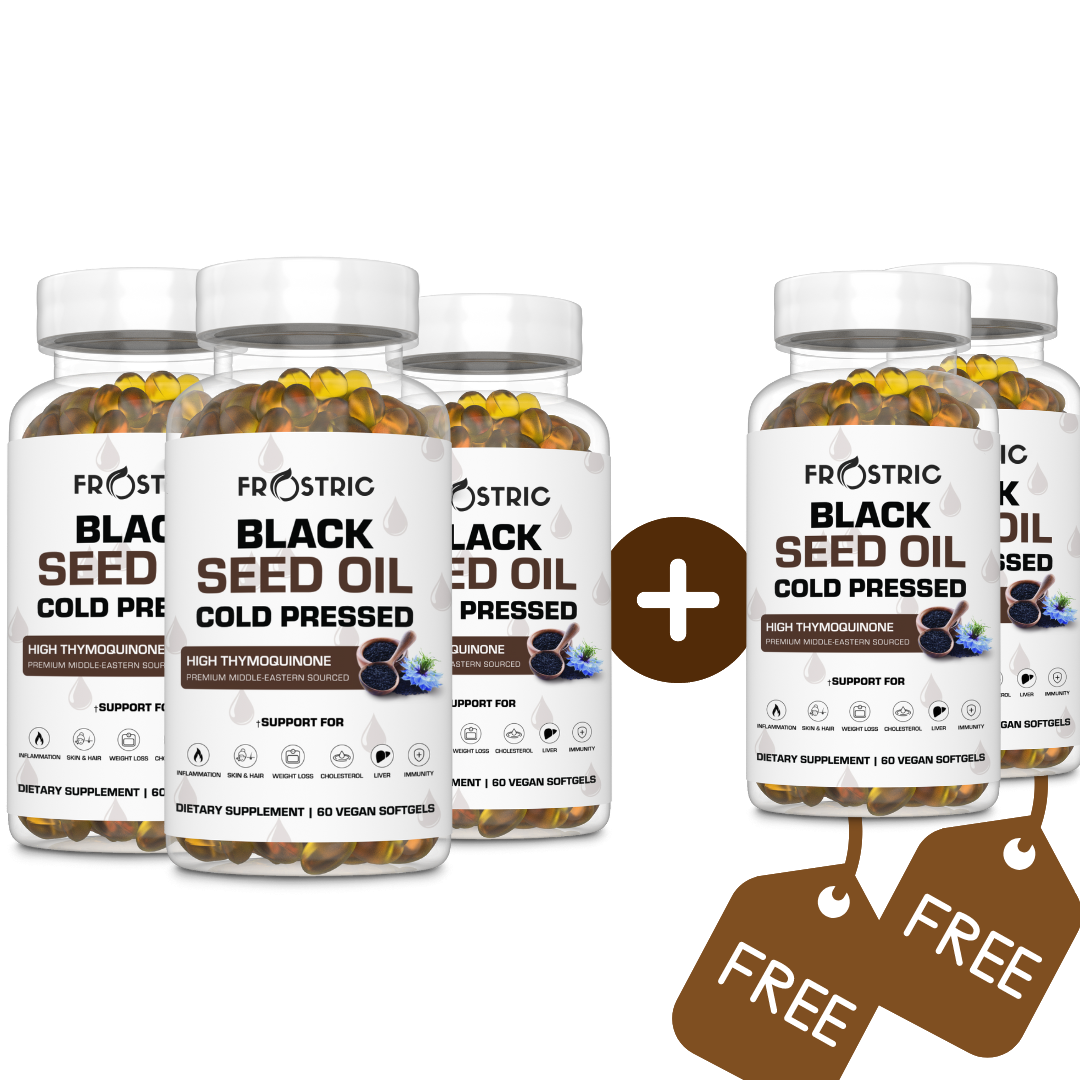 FROSTRIC® Black Seed Oil Capsules Cold Pressed™️
